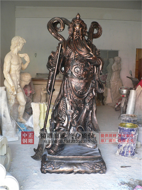 武財神關(guān)公雕塑